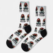 Der Hühnerflüsterer Lustig Socken (Linkes Detail)