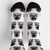 Der Hühnerflüsterer Lustig Socken (Oben)