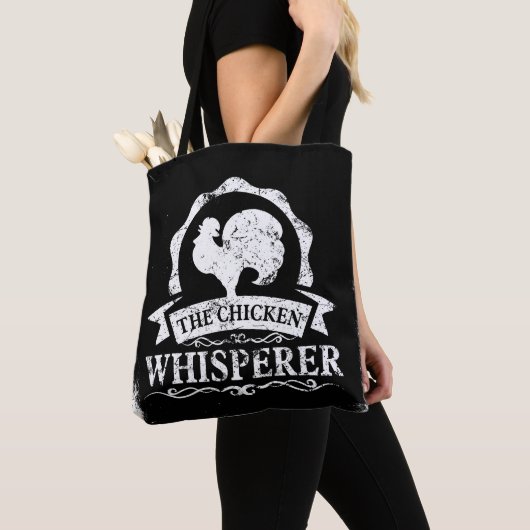 Der Hühnerflüsterer Lustig Tasche (Von Nahem)