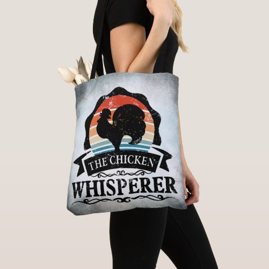 Der Hühnerflüsterer Lustig Tasche (Von Nahem)