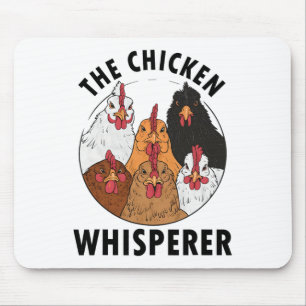 Der Hühnerflüsterer Lustige Hühner Landwirtschaft Mousepad