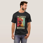 Der Hühnerflüsterer Lustiger Hahn T-Shirt (Vorne ganz)