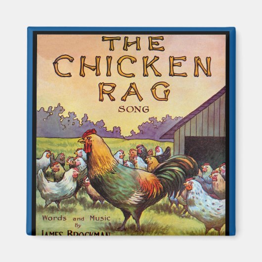 Der Hühnerrag Magnet (Vorne)