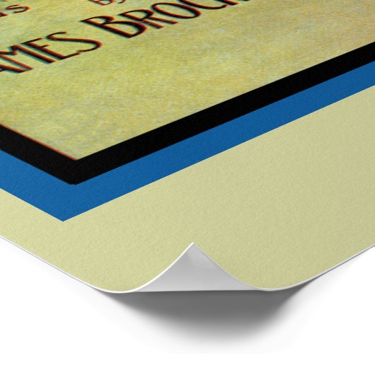 Der Hühnerrag Poster (Ecke)