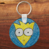 Der HühnerSchlüsselanhänger Schlüsselanhänger (Vorderseite)