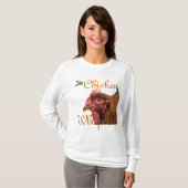 Der HuhnWhisperer - T-Shirt (Vorne ganz)