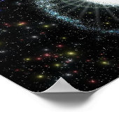 Der Humanoid-Nebel Poster (Ecke)