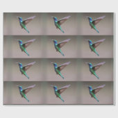 Der Humingvogelflug Geschenkpapier (Flach)