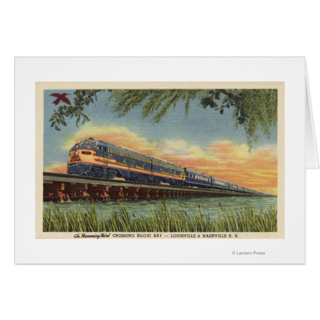 Der Humming-Vogelzug (Vorderseite (Horizontal))