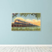 Der Humming-Vogelzug Leinwanddruck (Insitu (Holzboden))