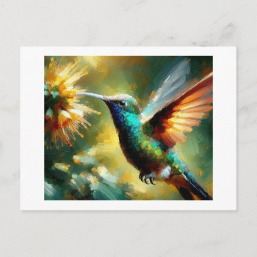 Der Hummingbird Postkarte (Vorderseite)