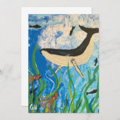 DER HUMPBACK WALD DANKESKARTE (Vorne/Hinten)