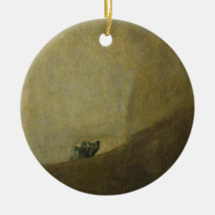 Der Hund, 1820-23 Keramikornament