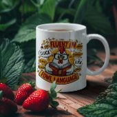 Der Hund, der in der Sprache der Vögel fließend is Kaffeetasse