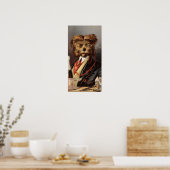 Der Hund der oberen Klasse Poster (Küche)
