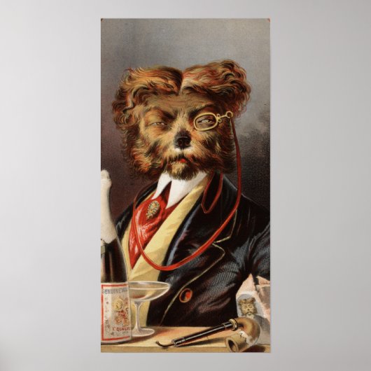 Der Hund der oberen Klasse Poster (Vorne)