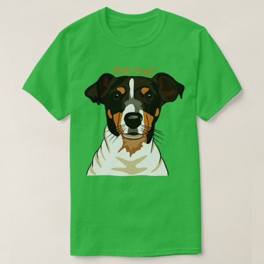 Der Hund eifersüchtig T-Shirt (Design vorne)