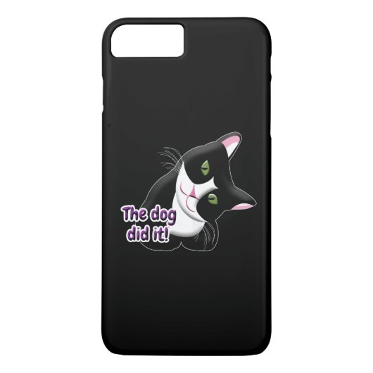 Der Hund hat es Cat gemacht Case-Mate iPhone Hülle (Rückseite)