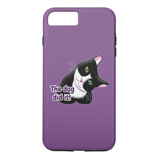 Der Hund hat es Cat gemacht Case-Mate iPhone Hülle (Rückseite)