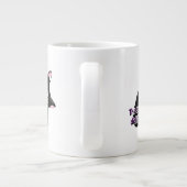 Der Hund hat es Cat gemacht Jumbo-Tasse (Rückseite)