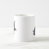 Der Hund hat es Cat gemacht Kaffeetasse (Mittel)