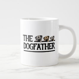 Der Hund III Personalisiert mit Ihrem Namen Jumbo-Tasse