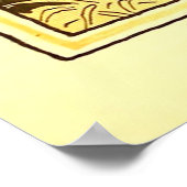 Der Hund in der Walter Krane Poster (Ecke)