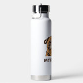 Der Hund ist mein Freund Trinkflasche (rechts)