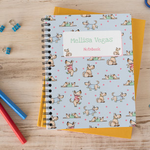 Der Hund Life Blue Planner mit Namen Planer