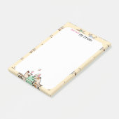 Der Hund Life Funny Boss Post-it Klebezettel (angewinkelt)