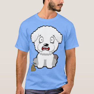 Der Hund riecht nach stinkendem Poo T-Shirt