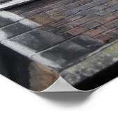 Der Hund von Brügge Poster (Ecke)