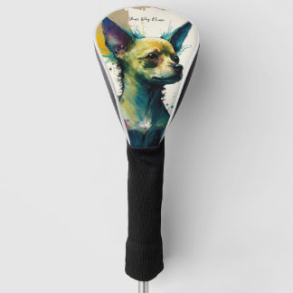 Der Hund von Chihuahua - Zusammensetzung 004 Golf Headcover