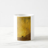 Der Hund von Francisco de Goya Kaffeetasse (Mittel)