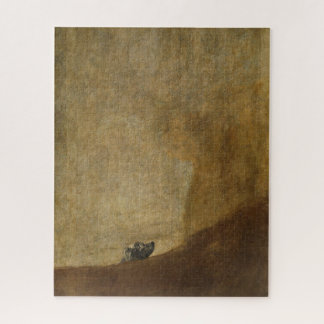 Der Hund von Francisco Goya Puzzle