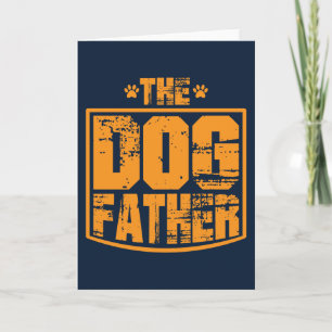 Der Hunde-Vater Abgetragenes Grafik Karte