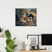 Der Hundekampf 1678 Poster (Heimbüro)