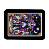 Der Hundemutter-Tarotkartenmagnet Magnet (Horizontal)