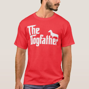 Der Hundepate Dachshund Lustiger Vater Hundeliebha T-Shirt