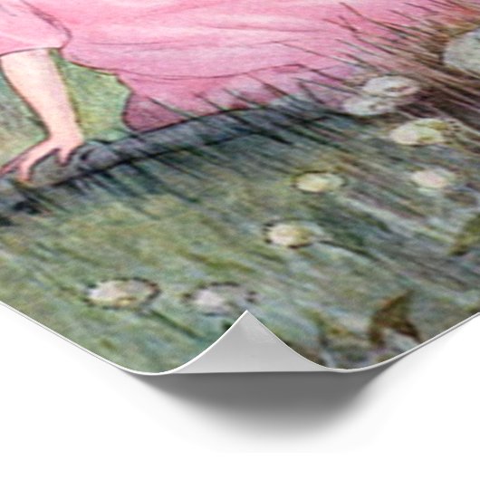 Der Hundestern in der Luft Poster (Ecke)