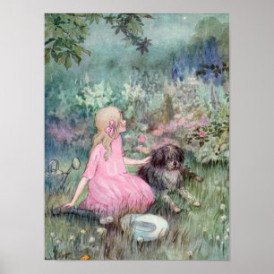 Der Hundestern in der Luft Poster