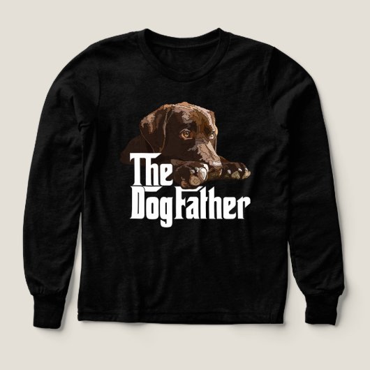 Der Hundevater Brown Labrador Schokolade (Design Vorderseite)