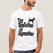 Der Hundevater, die Hundekuh, die Eltern T-Shirt (Vorderseite)