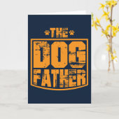 Der Hundevater hat sich grafisch abgetragen Karte (Gelbe Blume)