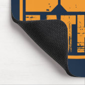 Der Hundevater hat sich grafisch abgetragen Mousepad (Ecke)