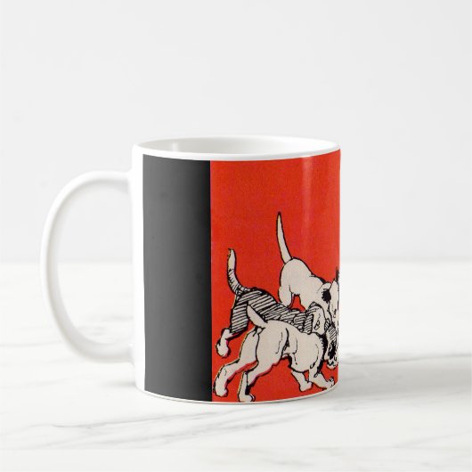 der Hundewanderer Kaffeetasse (Links)
