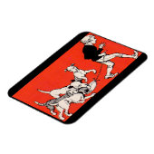 der Hundewanderer Magnet (Linke Seite)