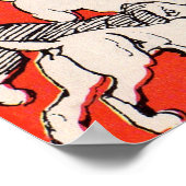 der Hundewanderer Poster (Ecke)