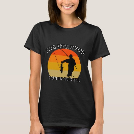 Der hungernde Mann des Meeres T-Shirt (Vorderseite)