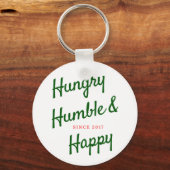 Der hungrige, bescheidene Schlüsselanhänger (Vorderseite)